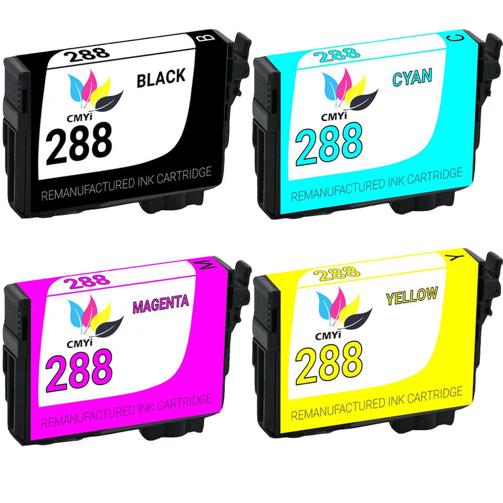 Remanufactured Epson 288 Ink 4-Pack