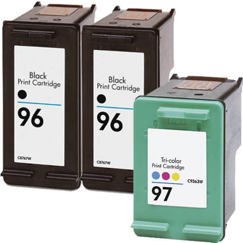 Replacement HP 96 97 Ink Combo 3