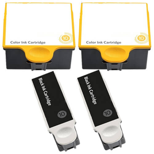 Compatible Kodak 10B and 10C 4-Pack