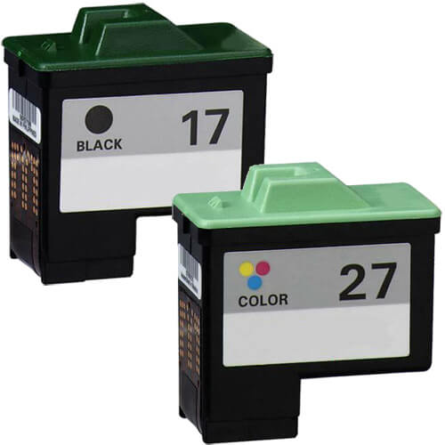 Replacement Lexmark 17 27 2-Pack