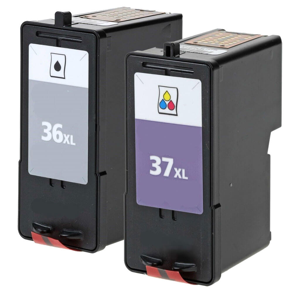Replacement Lexmark 36XL 37XL 2-Pack