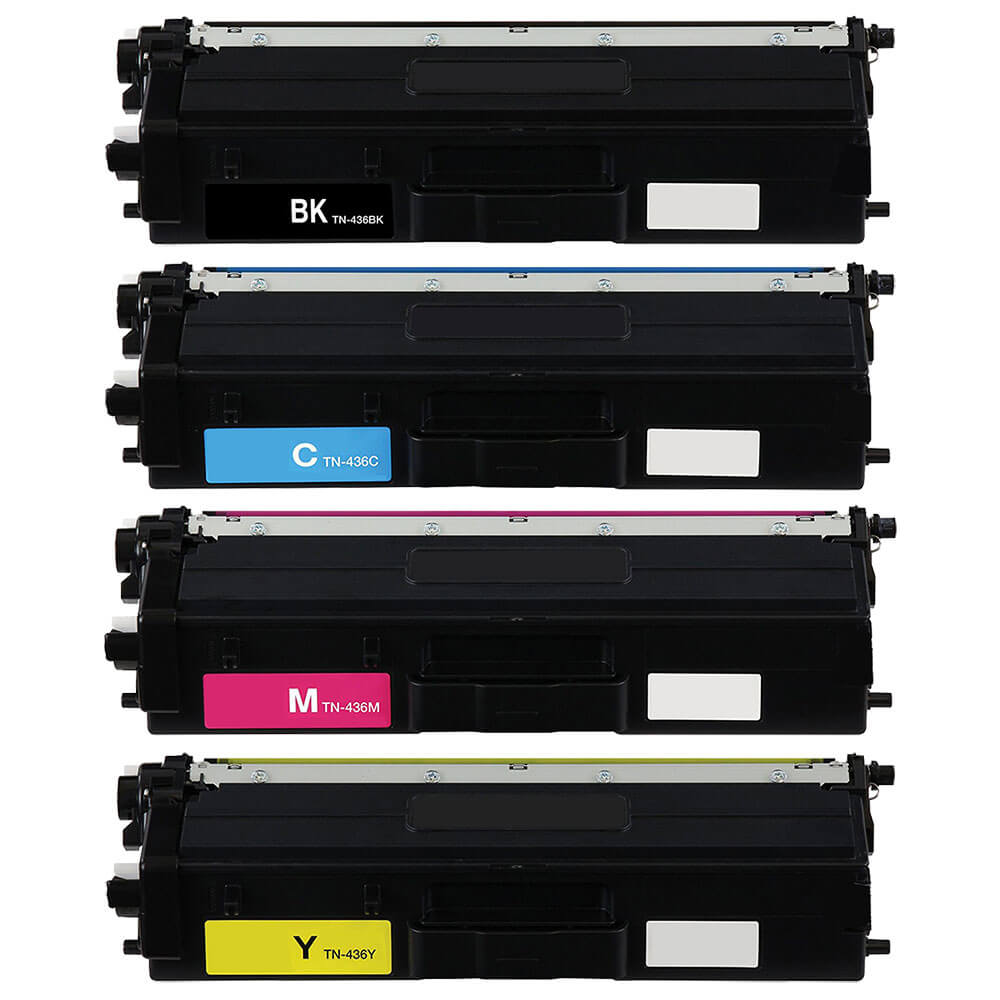 Compatible Brother TN436 Toner Set of 4
